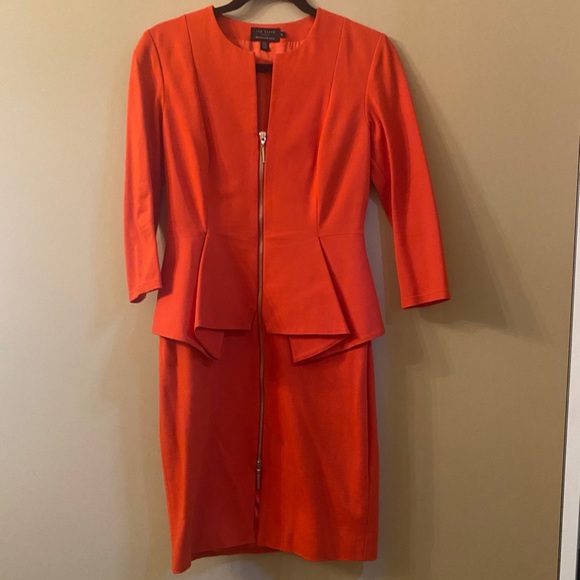 Ted Baker Peplum Jamtye Dress - Picture 5 of 5